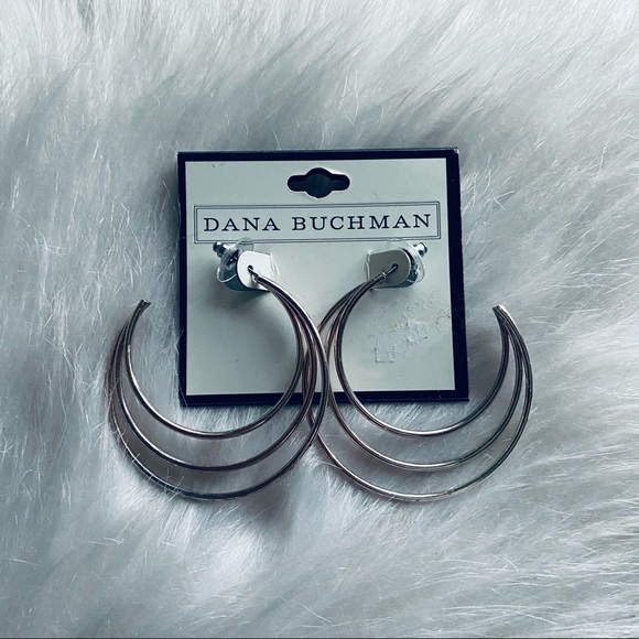 Dana Buchman Jewelry - NWT Dana Buchman hoop earrings